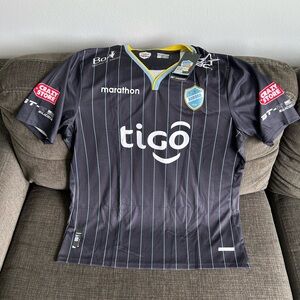 Marathon Authentic Aurora Bolivia Futbol Soccer Jersey Men’s Size: 2XL